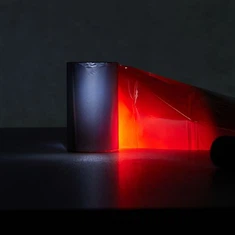 Cor metálica especial para fita vermelha